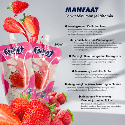 Fanvit - Multivitamin Drink (Strawberry)