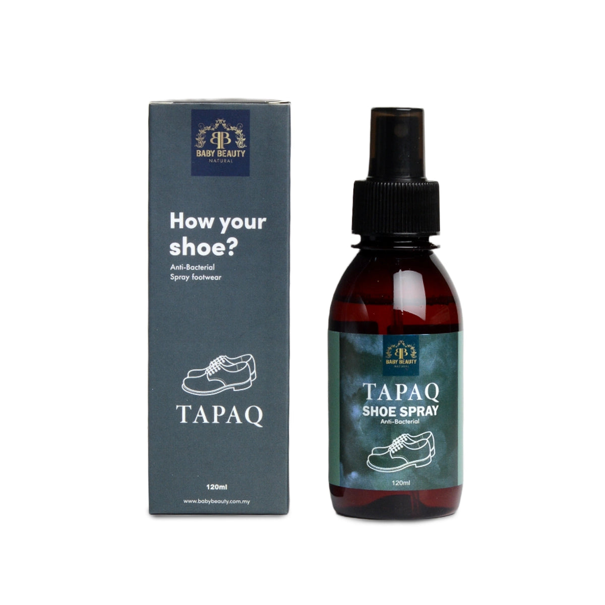 Tapaq Pure Natural Shoe Deodorizer Spray