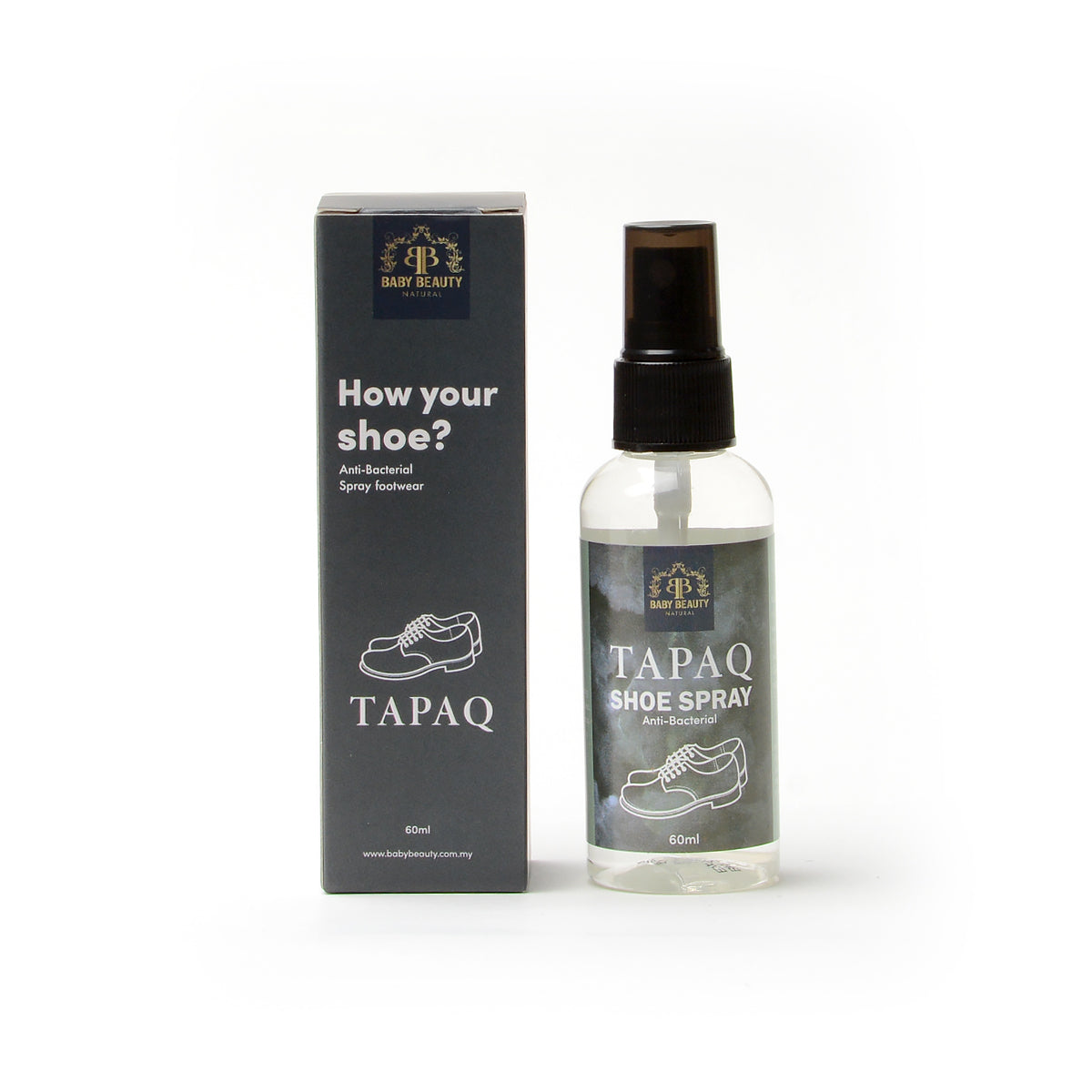 Tapaq Pure Natural Shoe Deodorizer Spray